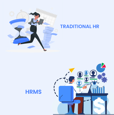 Difference Between HRMS vs Traditional HR Methods