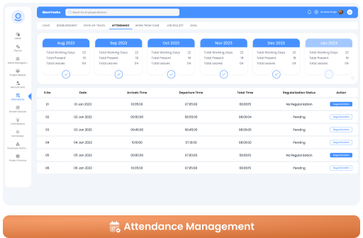 Attendance Management - t - emossy
